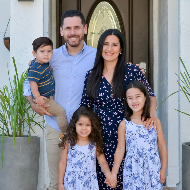 Pastor Luis Subauste and family